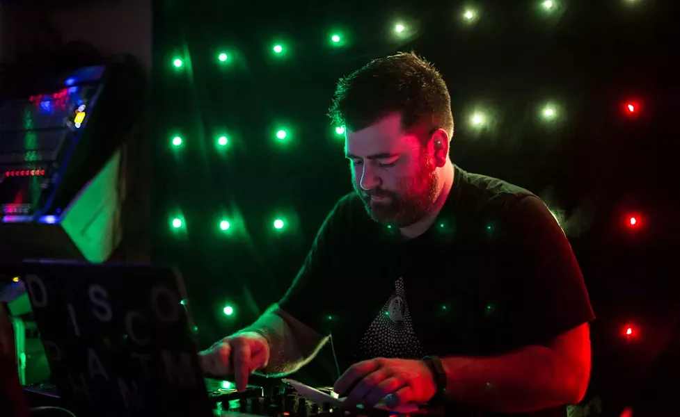 Brian Nagle, aka DJ Disco Phantom - COURTESY OF LUKE AWTRY PHOTOGRAPHY