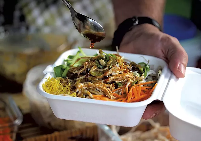 Sesame noodles - COURTESY OF GINGERFIELD NOODLES