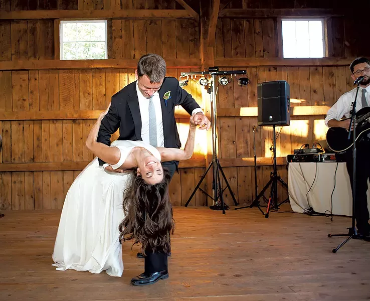 Jessica Bridge and Chris Mason - COURTESY OF BEN HUDSON PHOTOGRAPHY