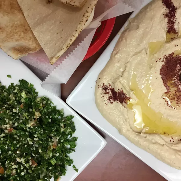 Tabbouleh and hummus - MELISSA PASANEN