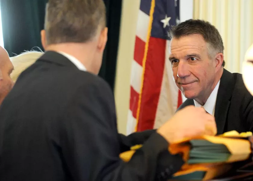 Gov. Phil Scott - JEB WALLACE-BRODEUR