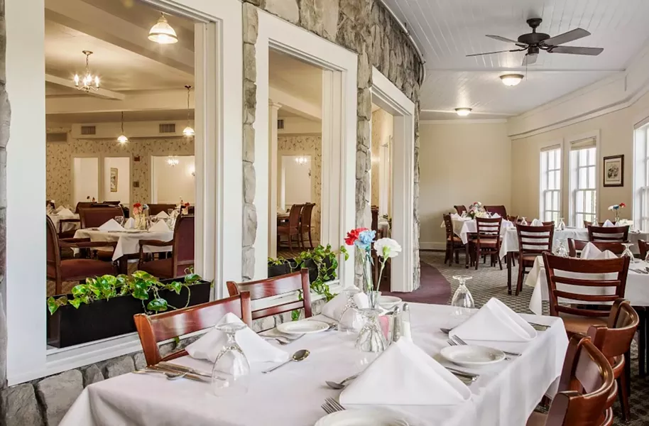 The dining room at the Residence at Shelburne Bay - COURTESY OF HEATHER PROHASKA