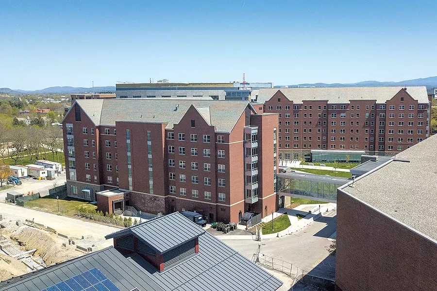 A new residence hall - JAMES BUCK