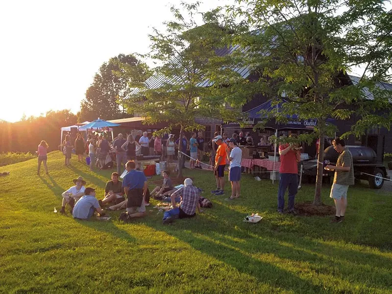 Bluegrass and Barbecue - COURTESY OF SHELBURNE VINEYARD
