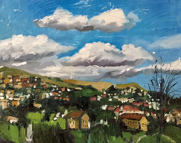 Tatiana Yakusheva, "Clouds in the Mountains