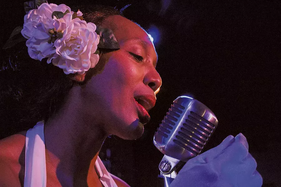 Francesca Harper as Billie Holiday - COURTESY OF JAG PRODUCTIONS