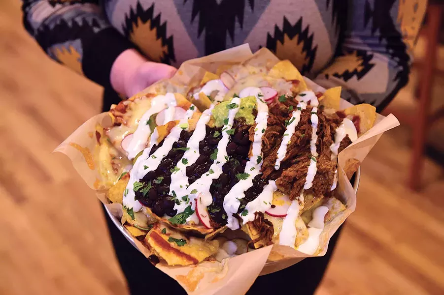 Brisket nachos - JEB WALLACE-BRODEUR