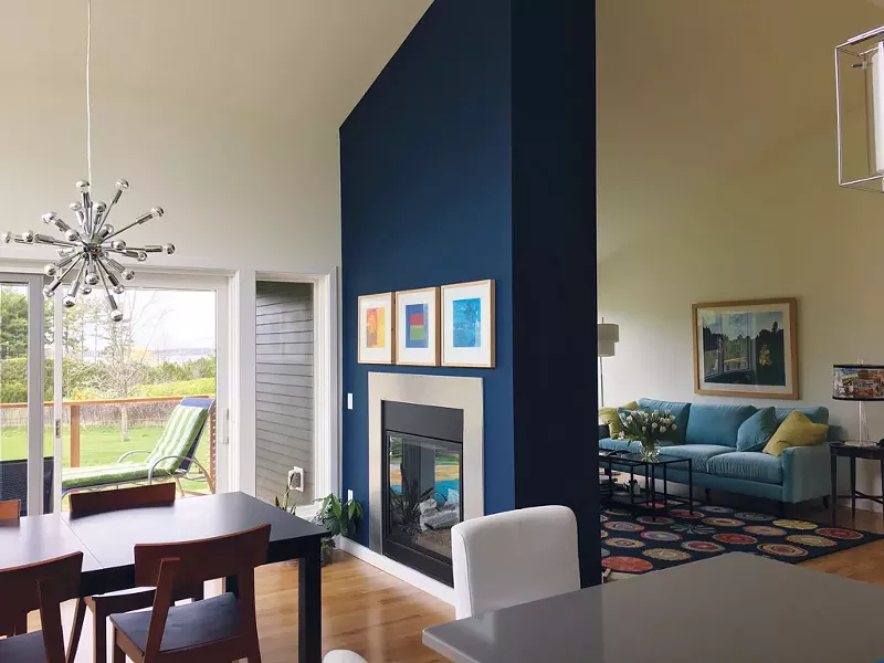Dining room wall in Betsey Dempsey's home - COURTESY OF BETSEY DEMPSEY
