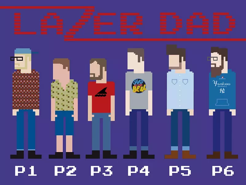 Lazer Dad - COURTESY PHOTO