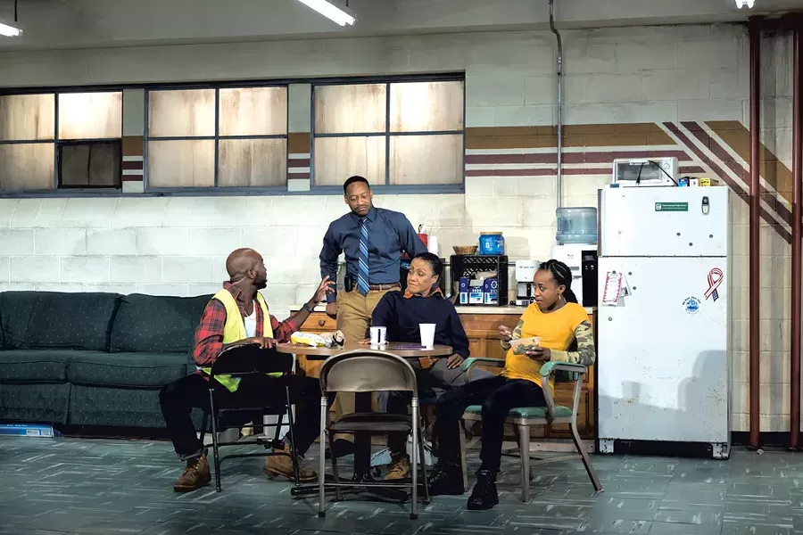 From left: Leland Fowler, Gabriel Lawrence, Brenda Pressley and Mirirai Sithole - COURTESY OF JOEY MORO