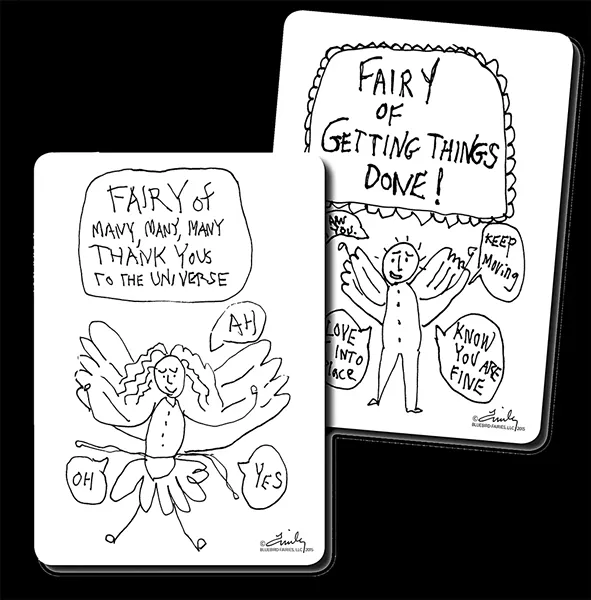 Bluebird Fairy Cards - FILE: CALEB KENNA