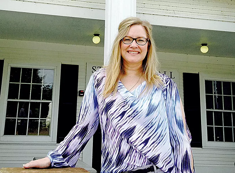 Jennifer Scott, president of the College of St. Joseph - MOLLY WALSH