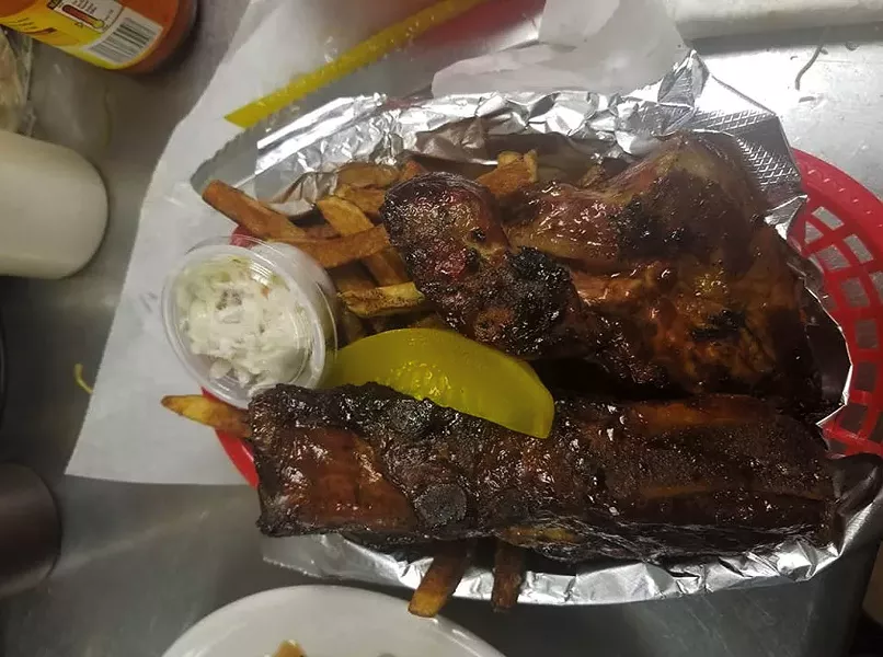 Ribs at Porky's Place - COURTESY OF PORKY'S PLACE