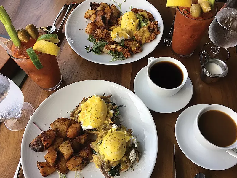 Brunch at Bleu Northeast Seafood - KIRSTEN CHENEY