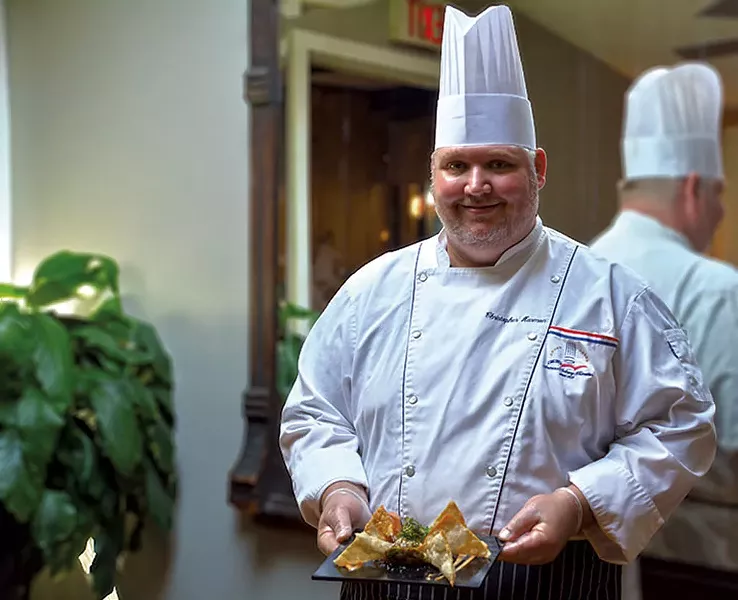 Executive chef Chris Harmon of Sage Restaurant - COURTESY OF SAGE RESTAURANT