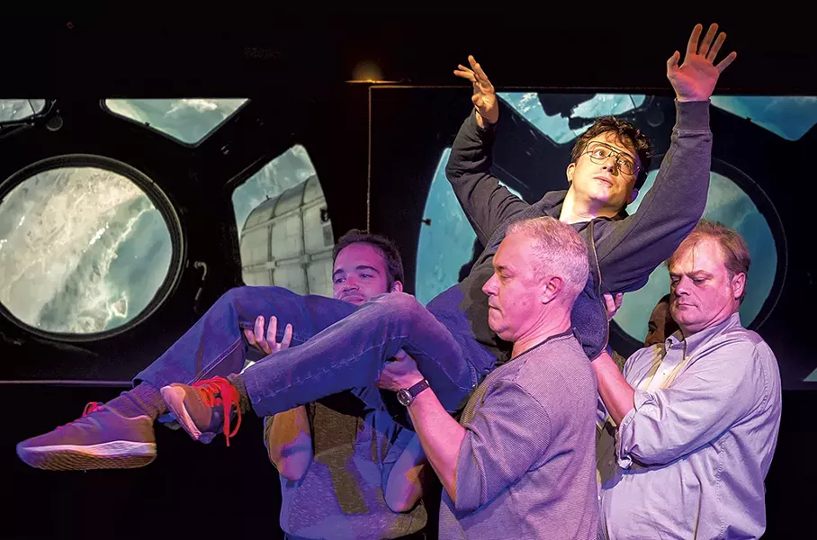 From left: Justin D. Quakenbush, Ben Ash, James Cribbins and Hugh Davies - COURTESY OF LINDSAY RAYMONDJACK PHOTOGRAPHY
