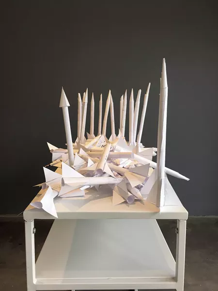 Detail of the installation - PAMELA POLSTON