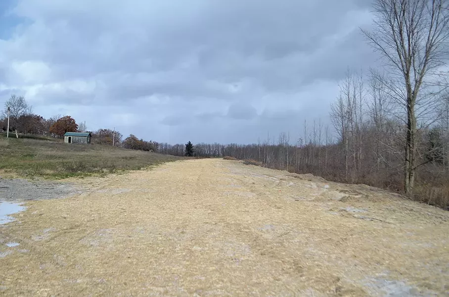 The proposed runway - SASHA GOLDSTEIN