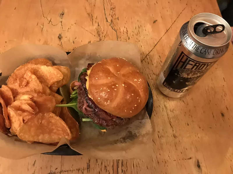 Burger Night at Chubby Muffin - SALLY POLLAK