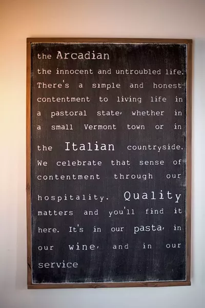 The Arcadian in Middlebury - CALEB KENNA