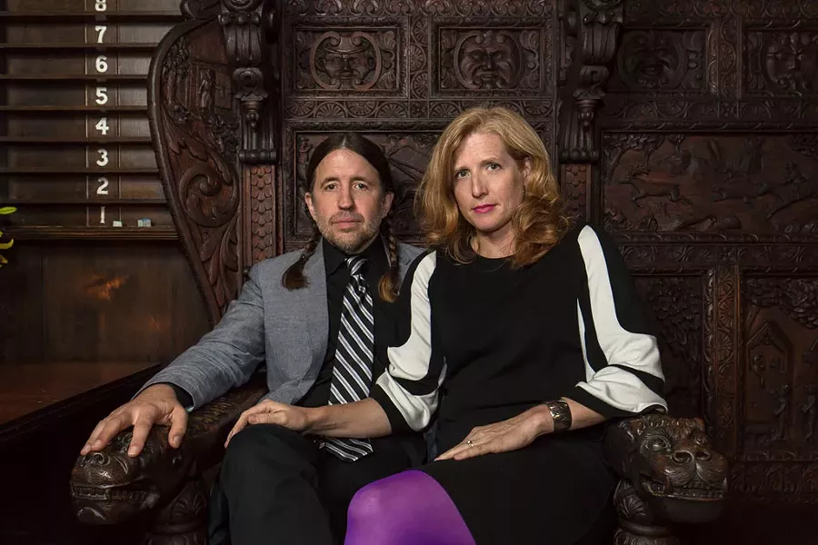 Eric Olsen and Amanda Gustafson - COURTESY OF ISAAC WASUCK