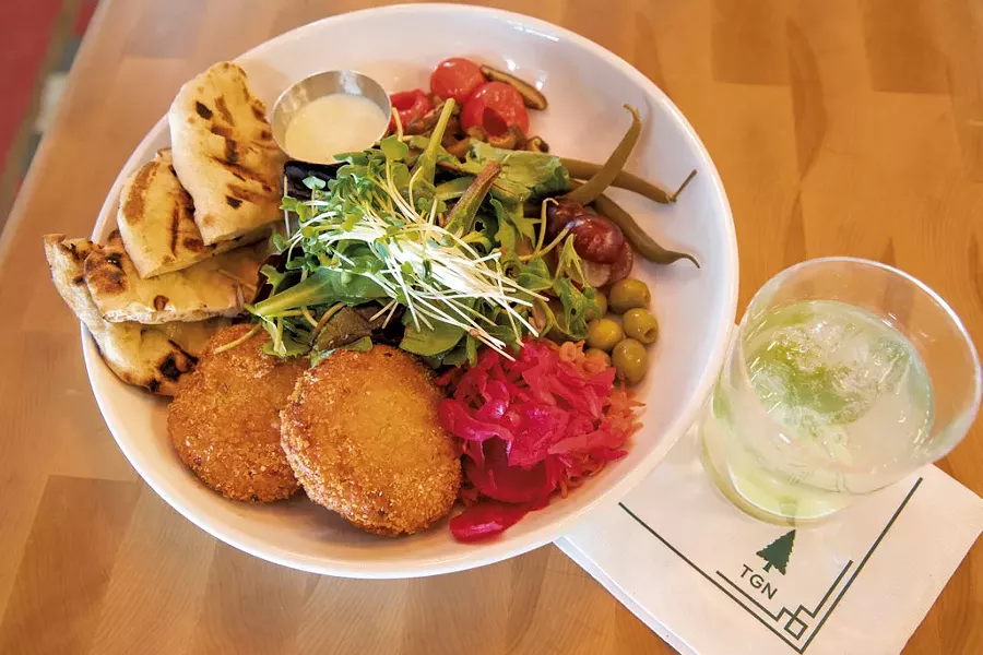 Ti' Punch and chickpea fritters at the Great Northern - JAMES BUCK