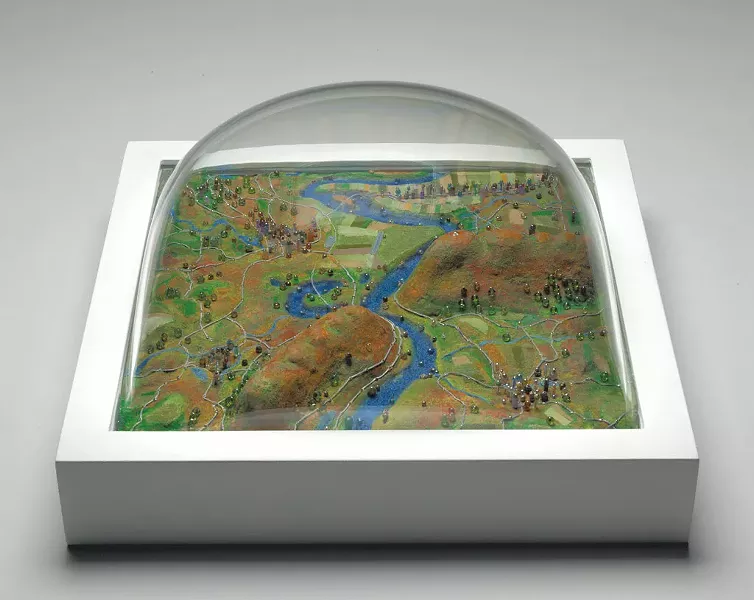 "Happy Valley (Fall)" by Sally Curcio - COURTESY OF THE FLEMING MUSEUM