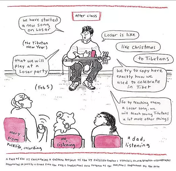 A panel from "Almanac" by Iona Fox - IONA FOX