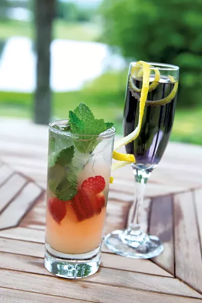 Caspian Lemonade and Violette Sky - JAMES BUCK