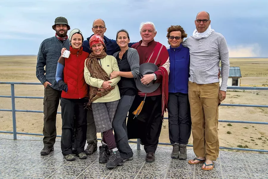 Left to right: Jon Schechner, Tamin Totzke, Clemma Dawsen, Marc Wennberg, - Sarah Brutzman, Glenn Mullin, Magdalena Naylor, Ronen Schechner - JON SCHECHNER