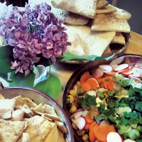 Food at Hel's Kitchen - COURTESY OF HELEN LABUN JORDAN