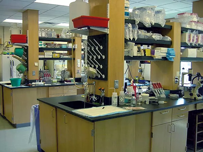 Lab facilities at the Trudeau Institute - COURTESY OF THE TRUDEAU INSTITUTE
