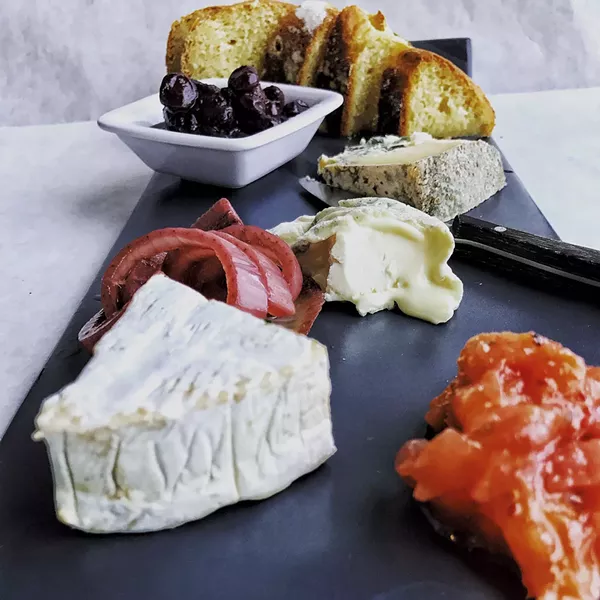 Cheese plate - COURTESY OF CHIP NATVIG