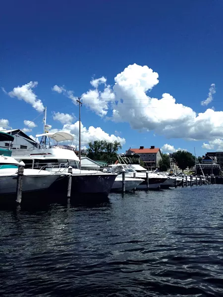 Boats on Burlington Bay - MOLLY WALSH