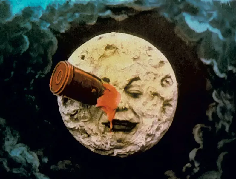 Still from "A Trip to the Moon" by Georges Méliès