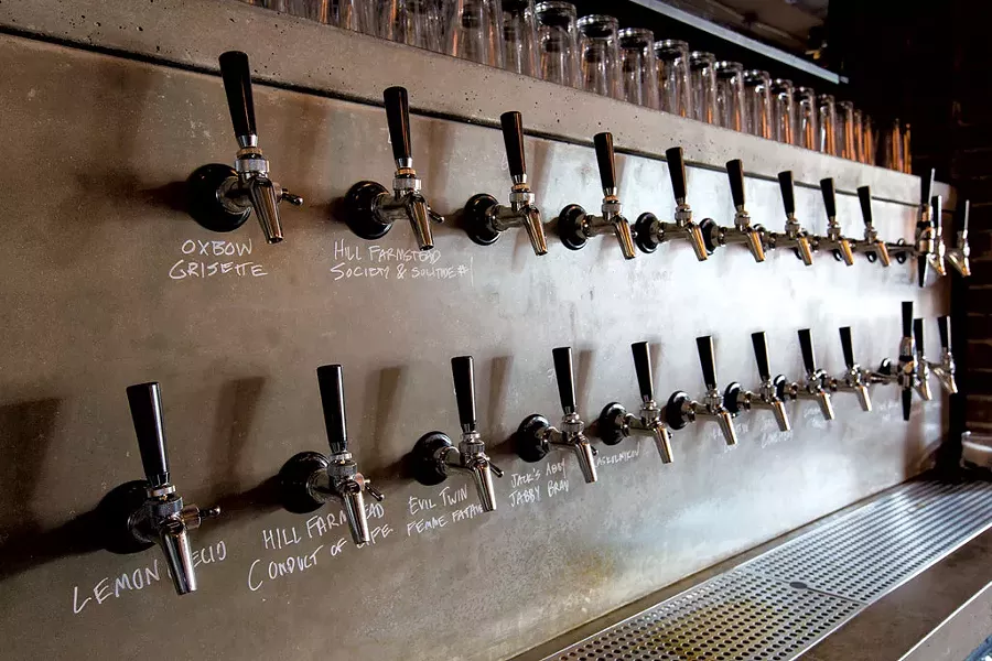 Draft lines at Hatchet Tap & Table - SHEM ROOSE