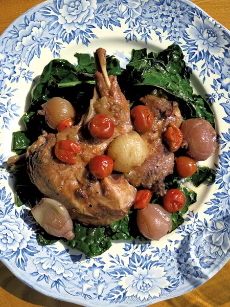 Braised rabbit - MATTHEW THORSEN
