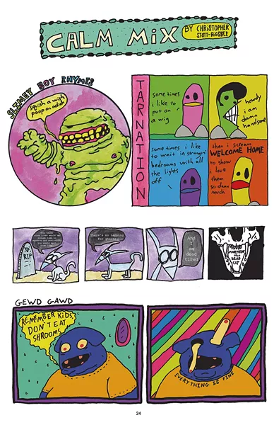 A panel from TRASHburgh Comix - COURTESY OF CHRISTOPHER STOTT-RIGSBEE