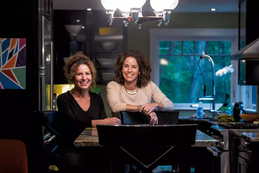 Claire Mahoney (left) and Marlene Simson - GLENN RUSSELL