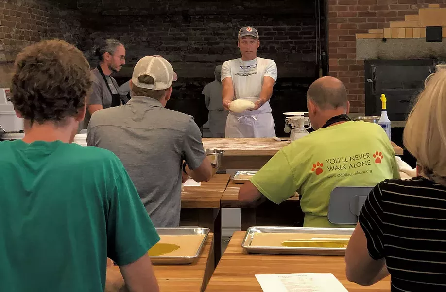 Bread-making workshop at Rise Up Bakery - JORDAN BARRY