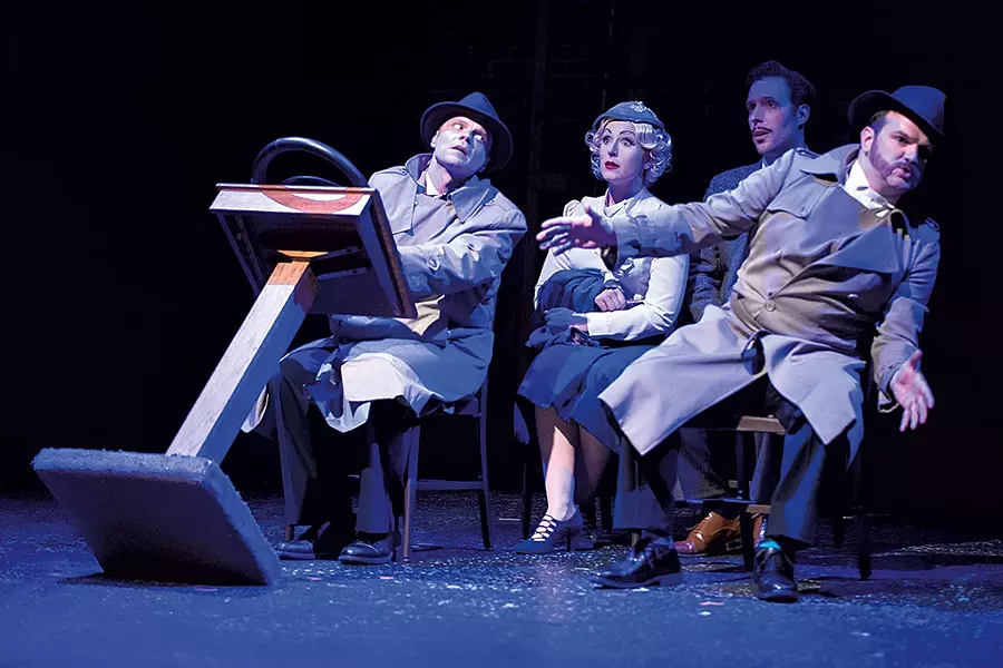 From left: Jack Herholdt, Charlotte Munson, Marc LeVasseur and Tyler Nye - COURTESY OF ANDY DUBACK
