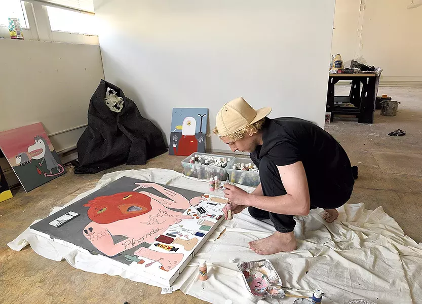 Rutland artist Ben Leber - JON OLENDER