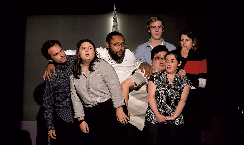 From left: Brian De La Bruere, Maggie Phelan, Mike Thomas, Brian Park, Liam Welsh, Kate Farley and Lucy Sopchak - LUKE AWTRY