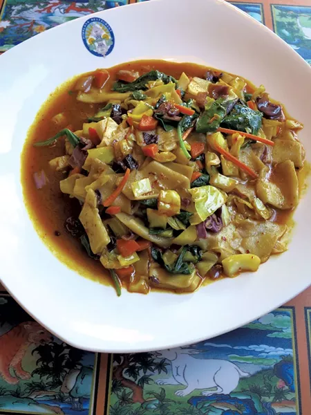 Sautéed thenthuk - MATTHEW THORSEN