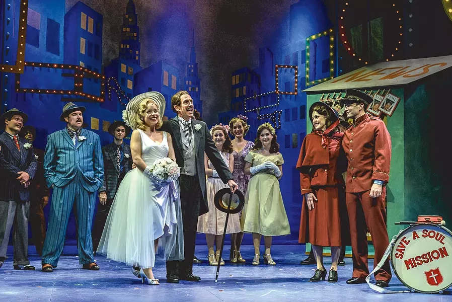 The cast of Guys and Dolls - COURTESY OF HUBERT SCHRIEBL