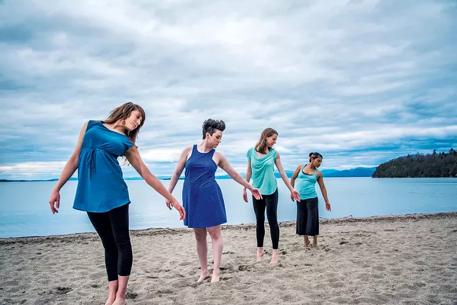 Bryce Dance Company at North Beach on Lake Champlain - COURTESY OF TODD STOILOV