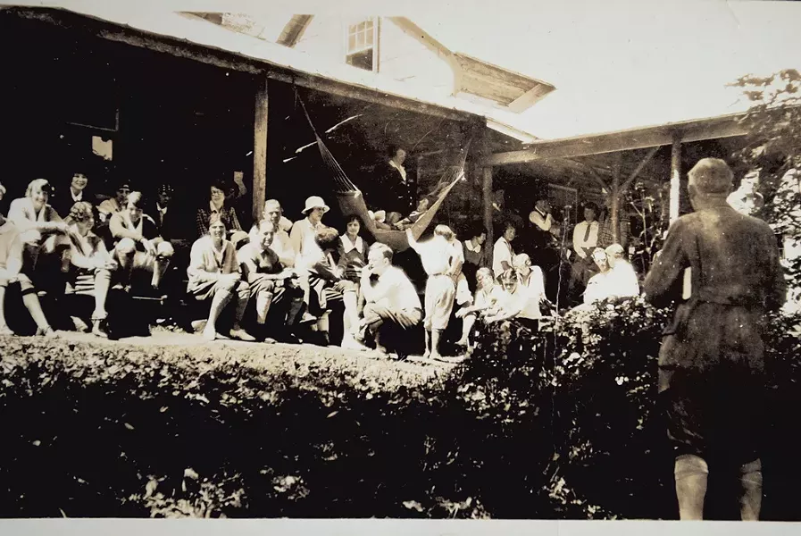 Vintage photo of Timberlock