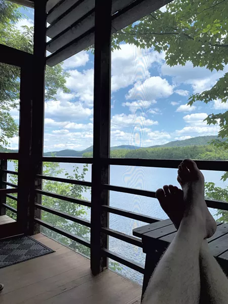 The view from the cabin - DAN BOLLES