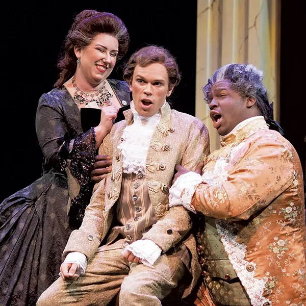 A scene from The Marriage of Figaro - COURTESY OF ALLEN CONROY