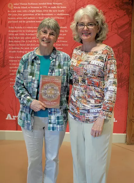 Elizabeth Dow (left) and Lucinda Cockrell - SUSAN LARSON